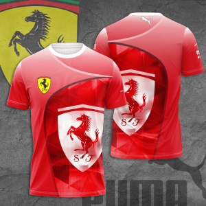 Scuderia Ferrari Unisex 3D T-Shirt TGI346