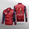 Tampa Bay Buccaneers Leather Bomber Jacket CTLBJ175