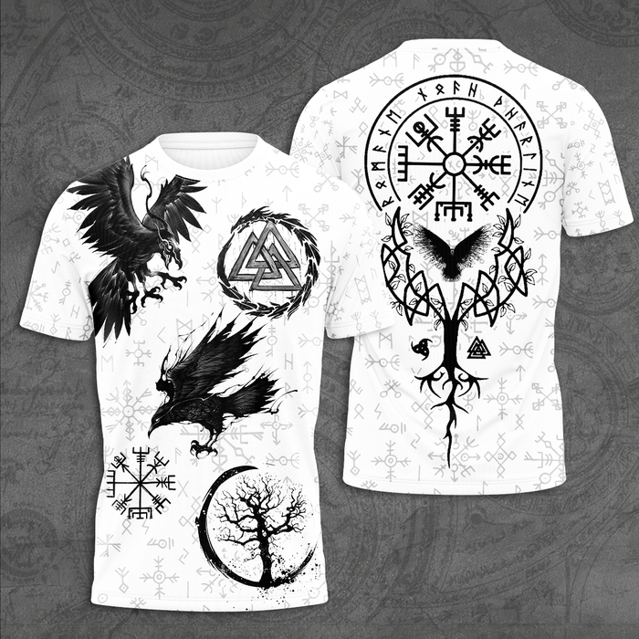 Viking-Unisex-3D-T-Shirt-TGI262 Viking Unisex 3D T-Shirt TGI262