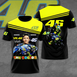 Vr46 Motogp Unisex 3D T-Shirt TGI413
