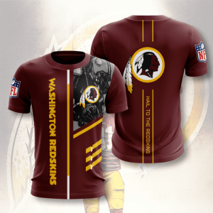 Washington Redskins Unisex 3D T-Shirt TGI213