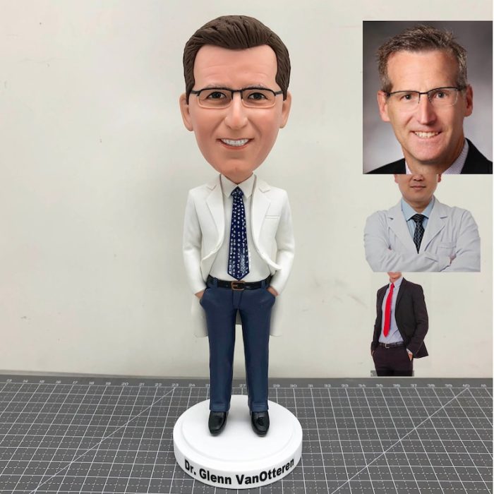 Personalized Business Bobbleheads, Custom Businessman Bobbleheads