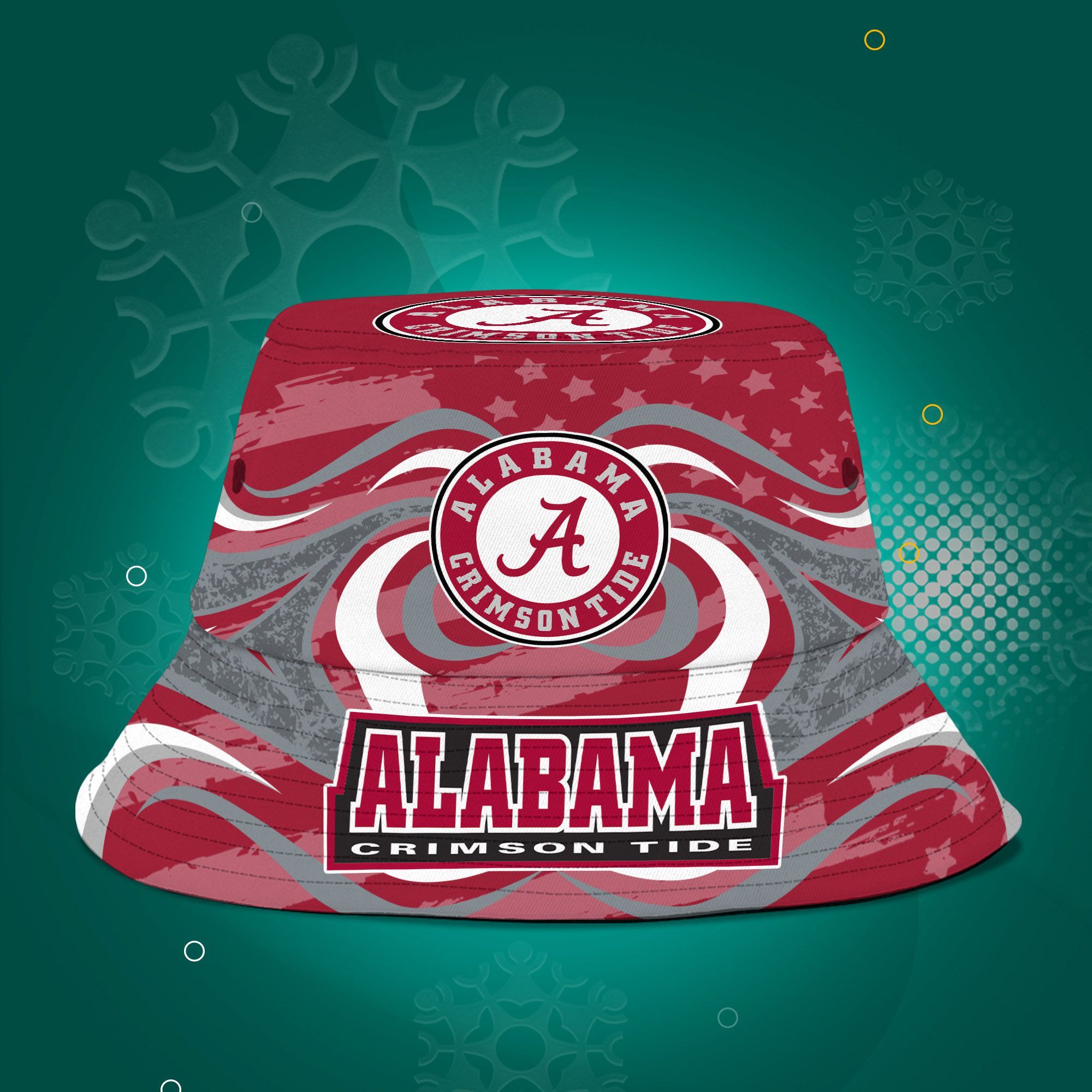 Alabama-Crimson-Tide-NCAA-Bucket-Hat-Personalized-SBH339-1