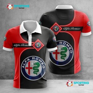 Alfa Romeo Polo Shirt Golf Shirt 3D PLS1755