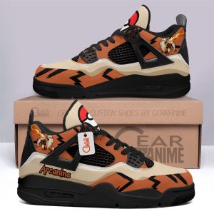 Arcanine Anime Jordan 4 Sneakers Custom Personalized Shoes JD518