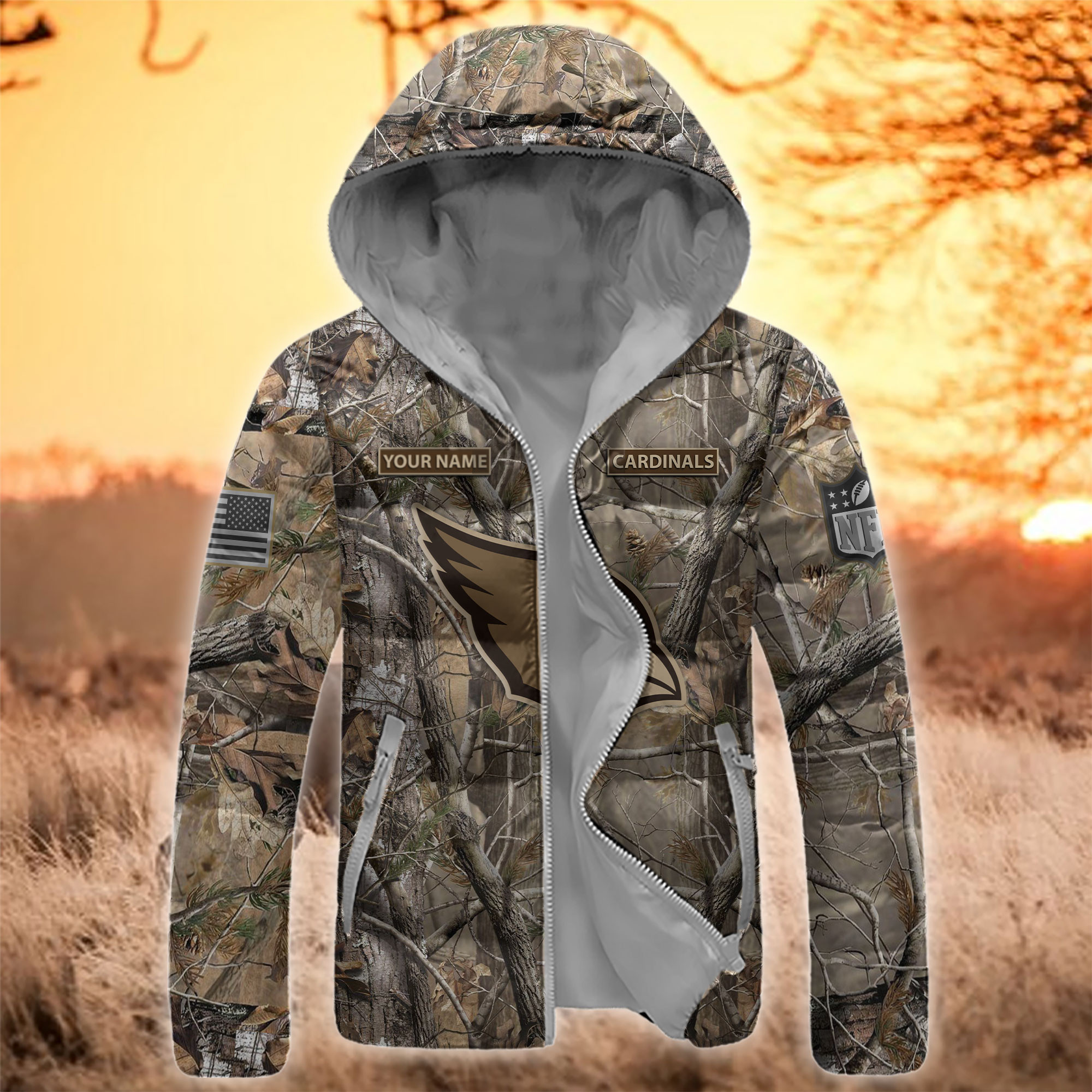 Arizona-Cardinals-NFL-3D-Custom-Name-Down-Filled-Coat-DFC055-2