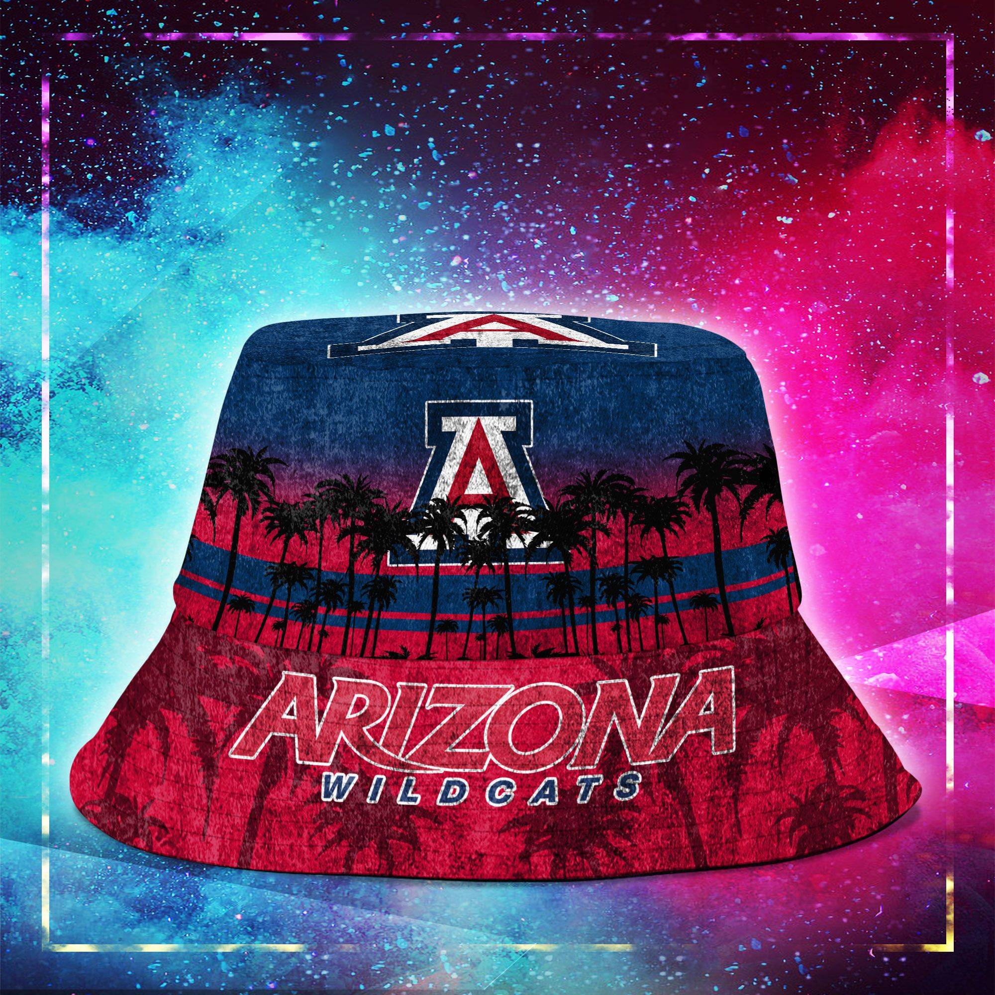 Arizona-Wildcats-NCAA-Bucket-Hat-Personalized-SBH246-1