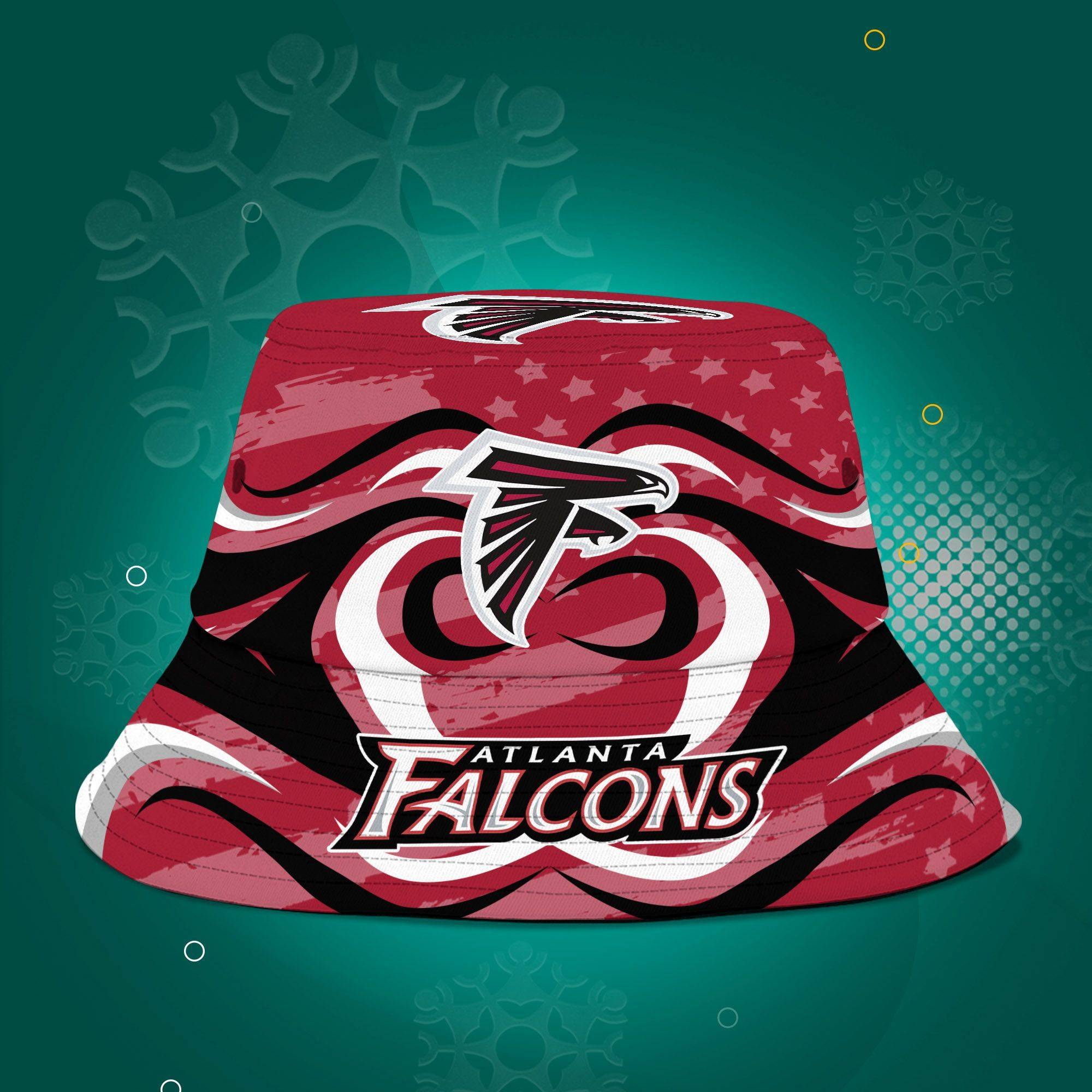 Atlanta-Falcons-NFL-Bucket-Hat-Personalized-SBH302-1
