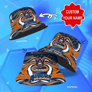 Auburn Tigers NCAA Bucket Hat Personalized SBH285