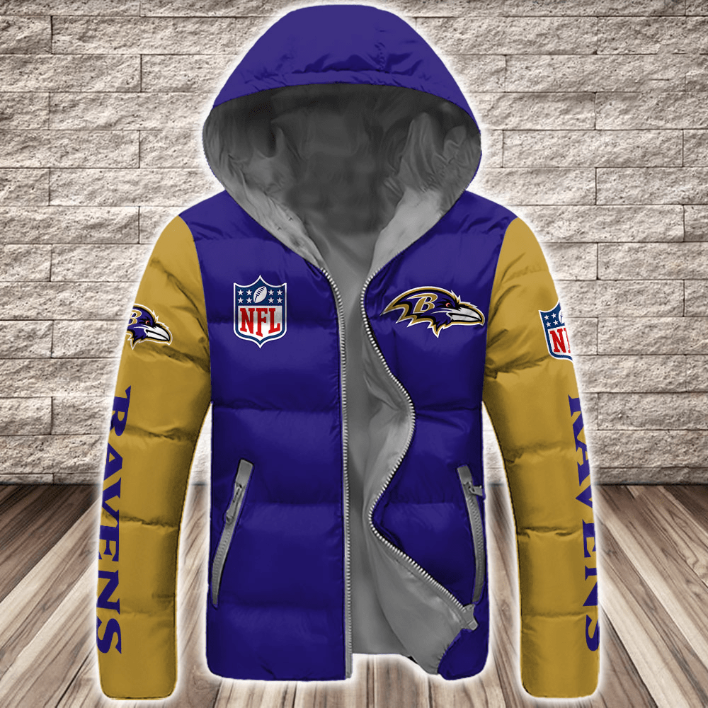 Baltimore-Ravens-NFL-3D-Custom-Name-Down-Filled-Coat-DFC008-2