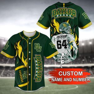 Baylor Bears NCAA Baseball Jersey Personalized 2023 BJ2526