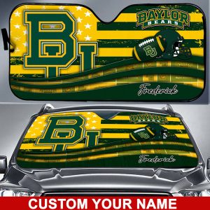 Baylor Bears NCAA Car Sun Shade CSS0460