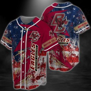 Boston College Eagles NCAA Baseball Jersey BJ2215