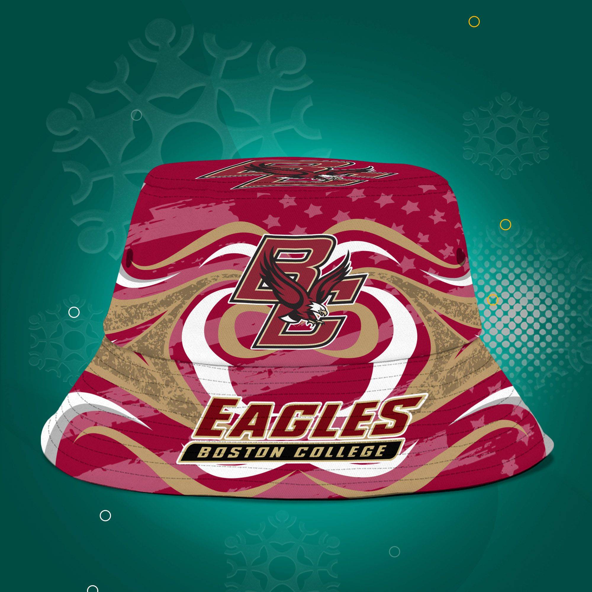 Boston-College-Eagles-NCAA-Bucket-Hat-Personalized-SBH328-1