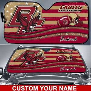 Boston College Eagles NCAA Car Sun Shade CSS0551
