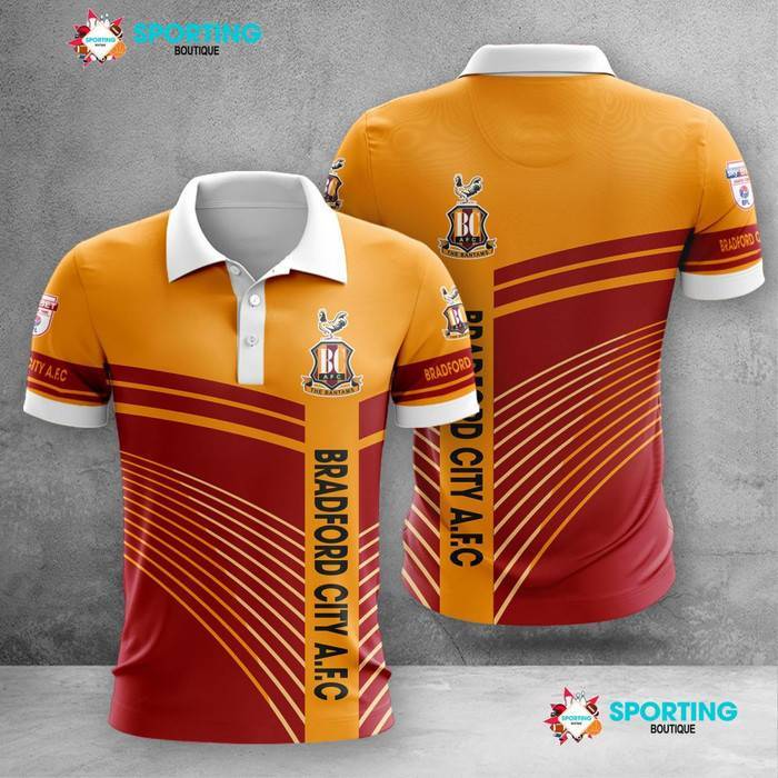 Bradford-City-Polo-Shirt-Golf-Shirt-3D-PLS1461 Bradford City Polo Shirt Golf Shirt 3D PLS1461