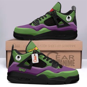 Broly Anime Jordan 4 Sneakers Custom Personalized Shoes JD523