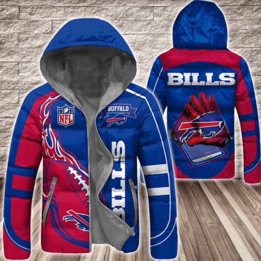 Buffalo-Bills-NFL-3D-Custom-Name-Down-Filled-Coat-DFC043 Buffalo Bills NFL 3D Custom Name Down Filled Coat DFC043