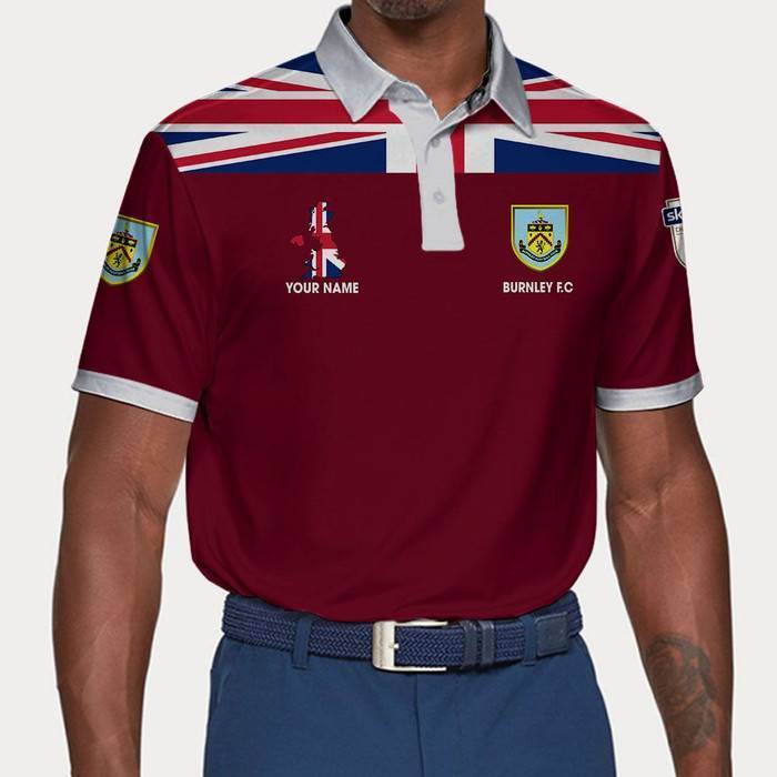 Burnley-F.C-Polo-Shirt-Golf-Shirt-3D-PLS1884 Burnley F.C Polo Shirt Golf Shirt 3D PLS1884