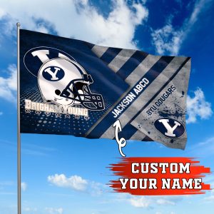 Byu Cougars NCAA Personalized Fly Flag Outdoor Flag Fl007