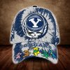 Byu Cougars x Grateful Dead 3D Classic Baseball Cap CGI567