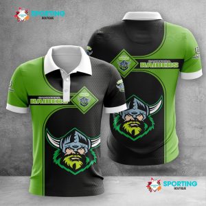 Canberra Raiders Polo Shirt Golf Shirt 3D PLS2046