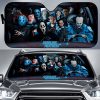 Carolina Panthers NFL Halloween Car Sun Shade CSS0621