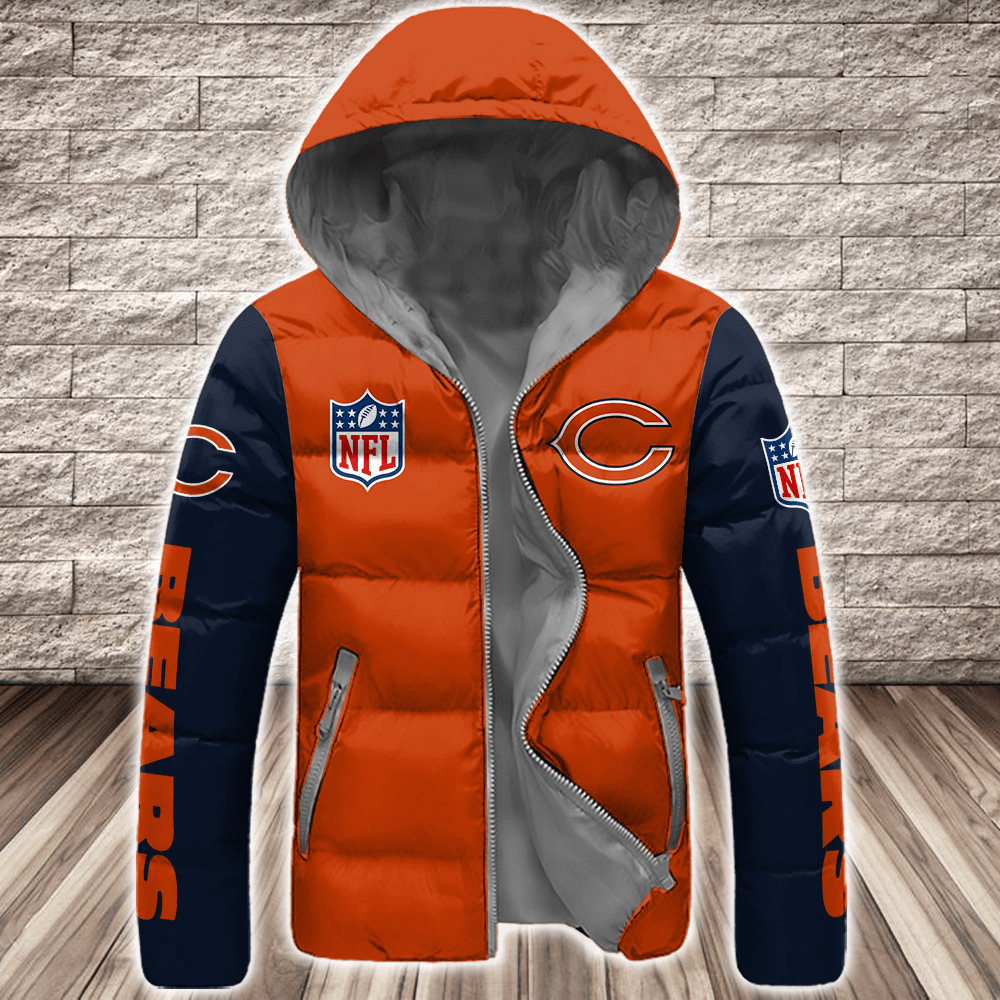 Chicago-Bears-NFL-3D-Custom-Name-Down-Filled-Coat-DFC028-2