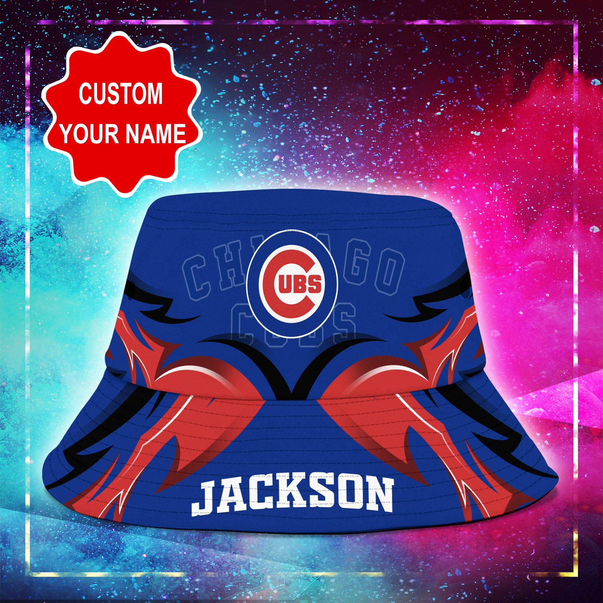 Chicago-Cubs-MLB-Bucket-Hat-Personalized-SBH230-1