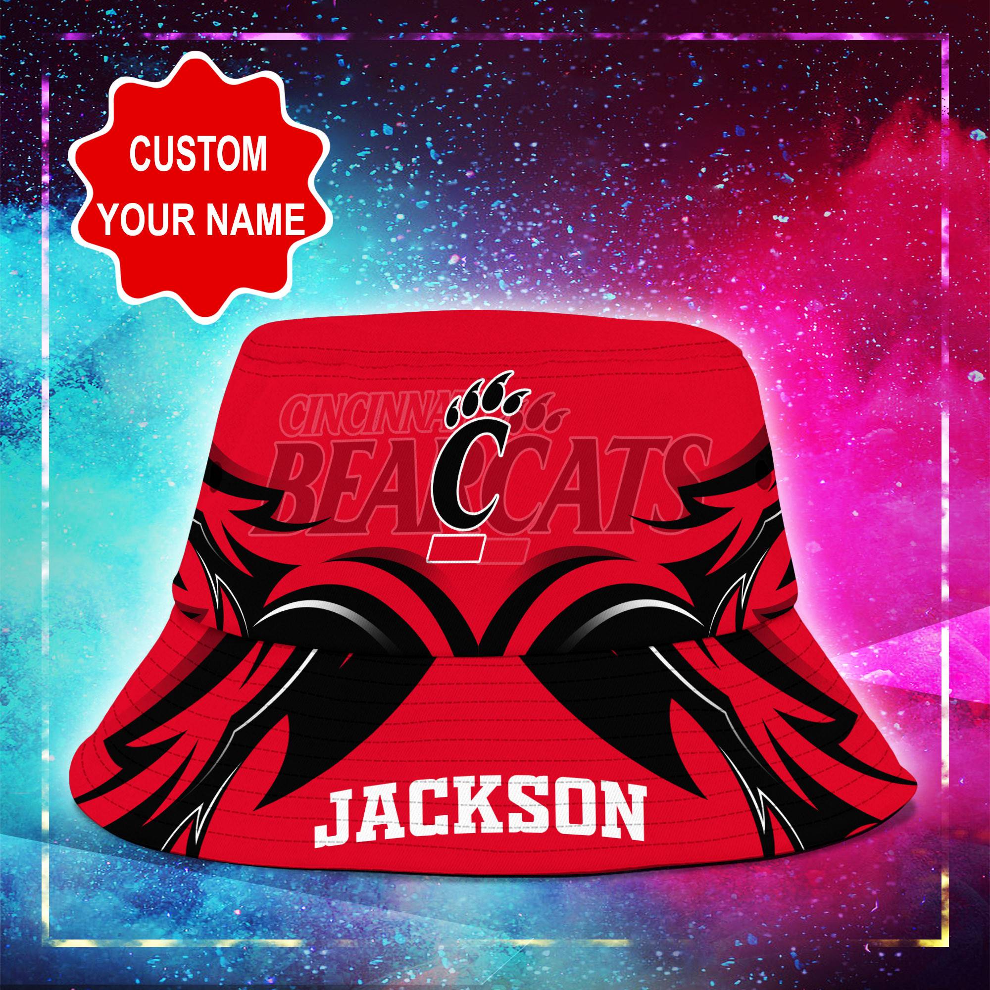 Cincinnati-Bearcats-NCAA-Bucket-Hat-Personalized-SBH232-1