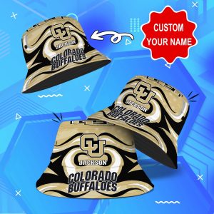 Colorado Buffaloes NCAA Bucket Hat Personalized SBH296