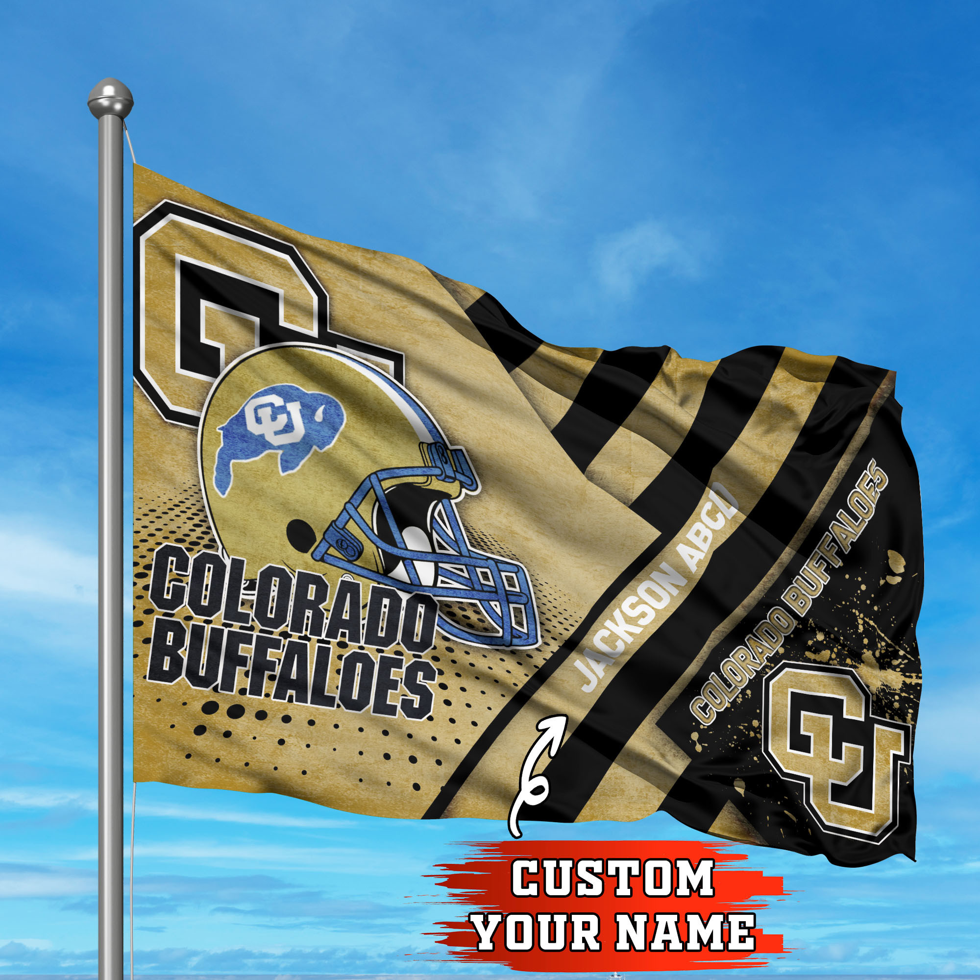 Colorado-Buffaloes-NCAA-Personalized-Fly-Flag-Outdoor-Flag-Fl017-3
