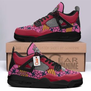 Daki Jordan 4 Sneakers Anime Personalized Shoes JD484