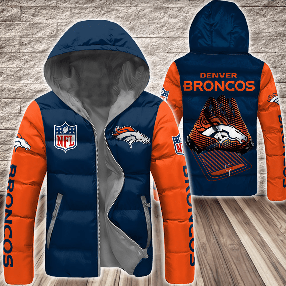 Denver-Broncos-NFL-3D-Custom-Name-Down-Filled-Coat-DFC041 Denver Broncos NFL 3D Custom Name Down Filled Coat DFC041