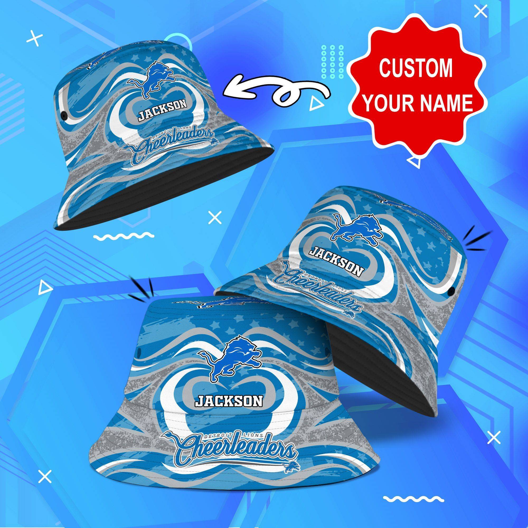 Detroit-Lions-NFL-Bucket-Hat-Personalized-SBH236 Detroit Lions NFL Bucket Hat Personalized SBH236
