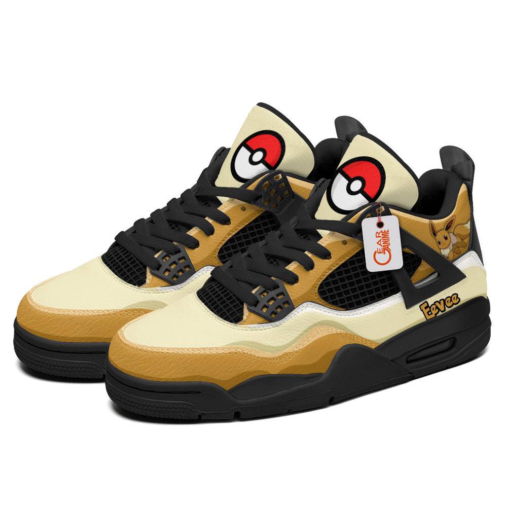 Eevee-Anime-Jordan-4-Sneakers-Custom-Personalized-Shoes-JD512-2