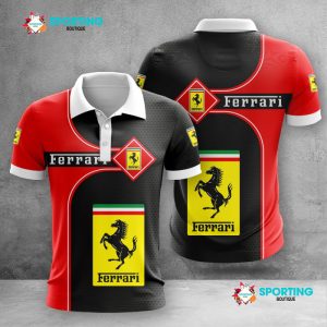 Ferrari Polo Shirt Golf Shirt 3D PLS1693