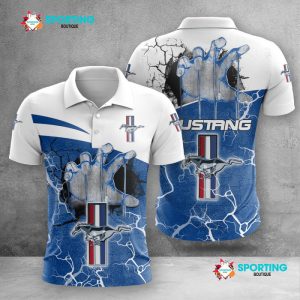 Ford Mustang Polo Shirt Golf Shirt 3D PLS1055