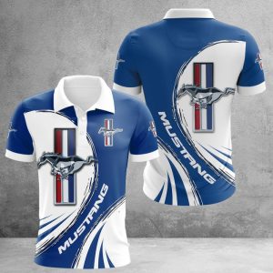 Ford Mustang Polo Shirt Golf Shirt 3D PLS2458