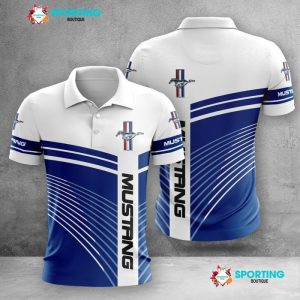 Ford Mustang Polo Shirt Golf Shirt 3D PLS864