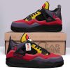 Garchomp Anime Jordan 4 Sneakers Custom Personalized Shoes JD511