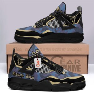 Gauche Adlai Jordan 4 Sneakers Anime Personalized Shoes JD305