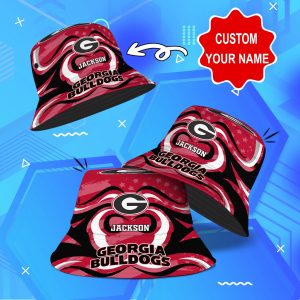 Georgia Bulldogs NCAA Bucket Hat Personalized SBH238