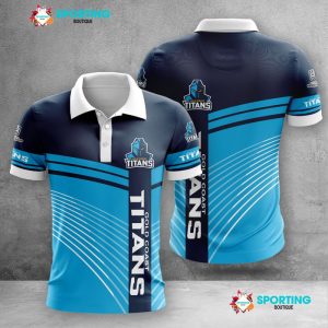 Gold Coast Titans Polo Shirt Golf Shirt 3D PLS1510