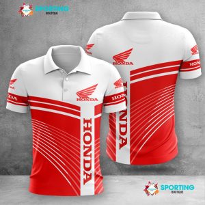 Honda Motorcycle Polo Shirt Golf Shirt 3D PLS877