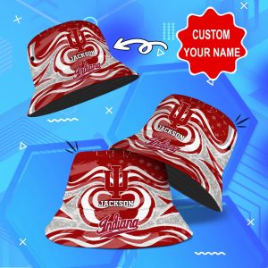 Indiana Hoosiers NCAA Bucket Hat Personalized SBH241