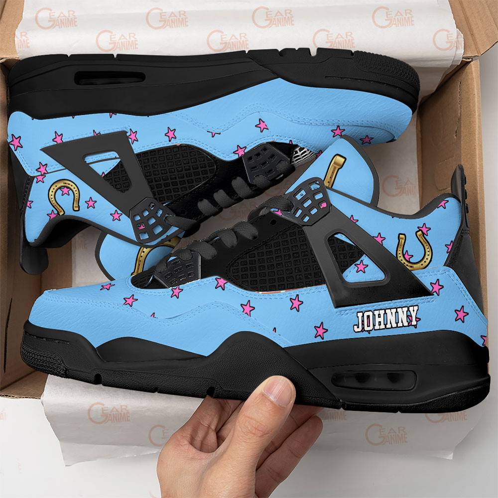 Johnny-Joestar-Jordan-4-Sneakers-Anime-Personalized-Shoes-JD367-1