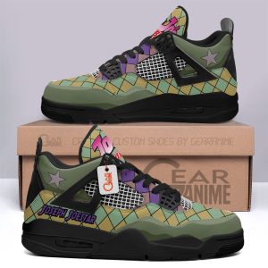 Joseph Joestar Jordan 4 Sneakers Anime Personalized Shoes JD272