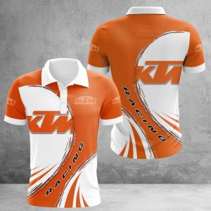 KTM Polo Shirt Golf Shirt 3D PLS2462