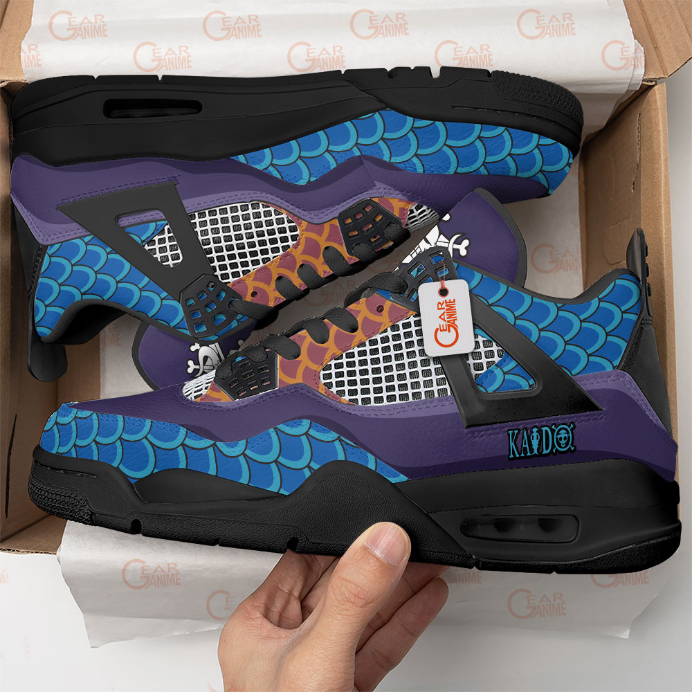 Kaido-Jordan-4-Sneakers-Anime-Personalized-Shoes-JD458-1